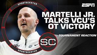 Phil Martelli Jr. credits VCU’s resiliency after OT win vs. UNC | SportsCenter