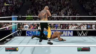 WWE 2K24 - Carmelo Hayes vs. Baron Corbin - King of the Ring Tournament Match