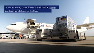 Ukraine : the CMA CGM Foundation mobilized for civilians sending 55 tons of emergency humanitarian