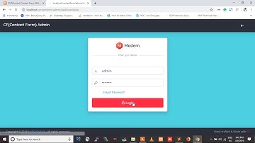 Contact form with mail function and Storing data in the database – Last Updates @ 02 August 2024