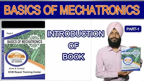 BASICS OF MECHATRONICS: PART 1 | INTRODUCTION OF BOOK | HI TECH ECM REPAIR  | JOIN US : 8872646155
