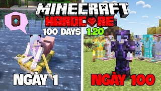 Mình Sinh Tồn 100 Ngày Minecraft 1.20 Sinh Tồn Siêu Khó !! 100 Days Hardcore