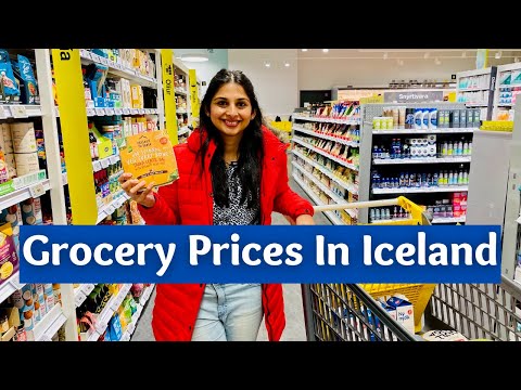 How Expensive Is 1 Week Grocery In Iceland | Food Prices In Iceland | Grocery Shopping In Travel