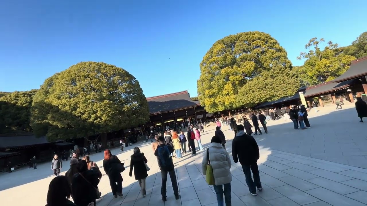 260114明治神宮に初詣しました、たかしちゃんねるご覧のみなさまにとって素晴らしい1年になることを願っています