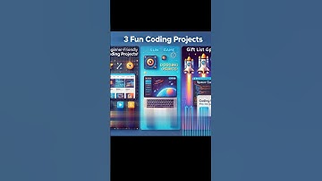 3 Easy Coding Projects That Boost Your Skills!  #technology #codinggoals #coderlifestyle