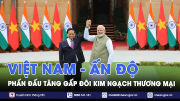 Việt Nam - Ấn Độ phấn đấu tăng gấp đôi kim ngạch thương mại - VNews