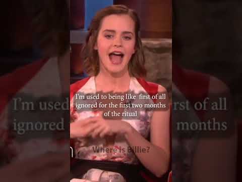 Emma Watson Explains Difference American vs British Guys #shorts