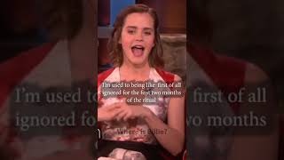 Emma Watson Explains Difference American vs British Guys #shorts