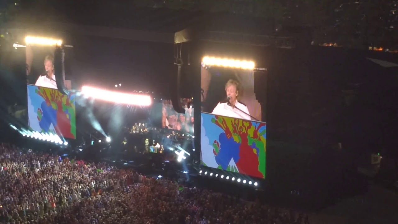 "Hey Jude" Paul McCartney Live Dodger Stadium, July 13 2019 YouTube