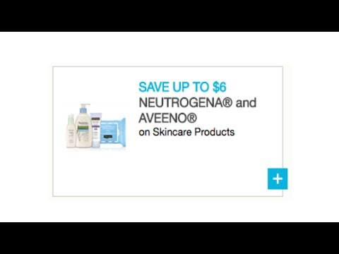 HOT printable coupons :D $3 Neutrogena & $3 Aveeno!