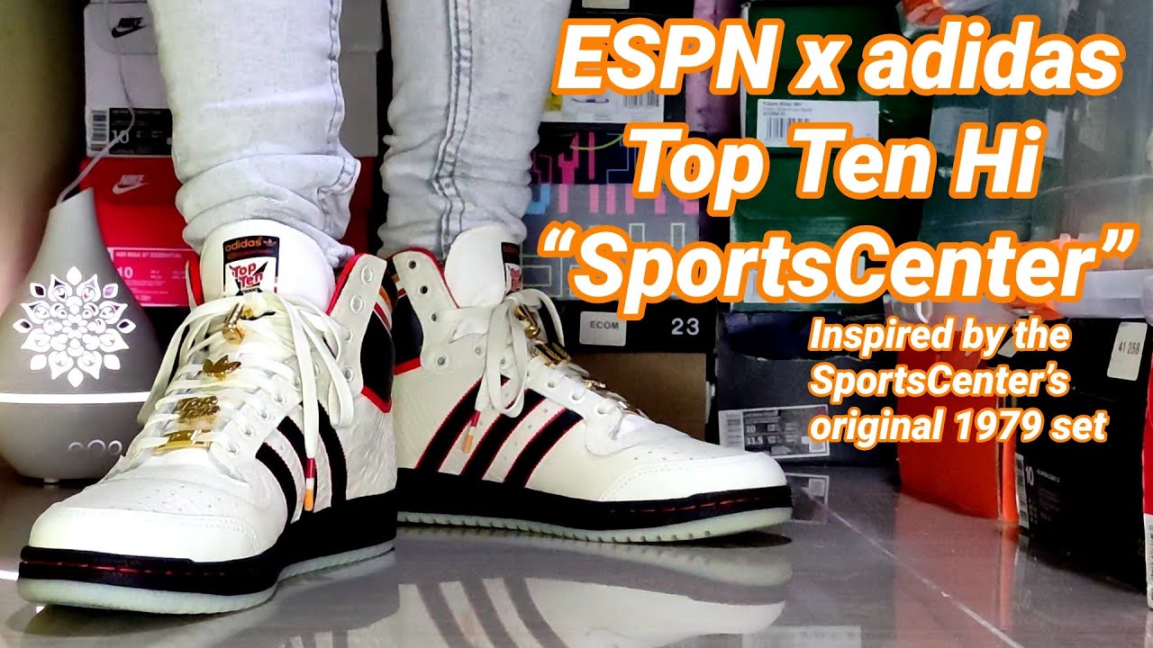 ADIDAS Top Ten Hi ESPN “SportsCenter” Celebrates Their Original 1979 Set /  Unboxing and On Feet 🐾🔥🇦🇪