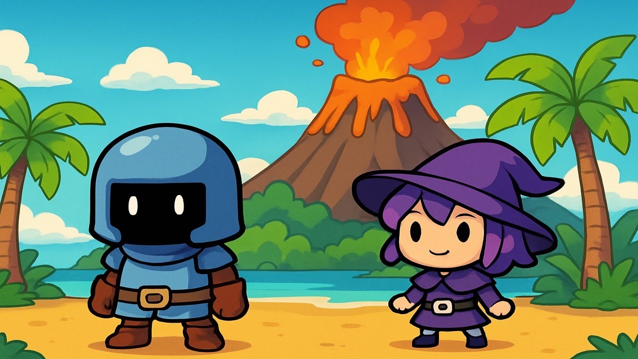 YT127 - Taking Purrple Snow to the Volcano Island | Tinkerlands