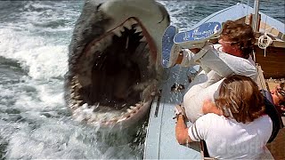 Rich kids think they can escape the shark | Jaws 2 | CLIP