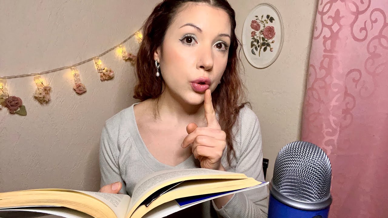 ASMR Lectura Inaudible / Inaudible Reading | Súper Relajante | Sleep Fast