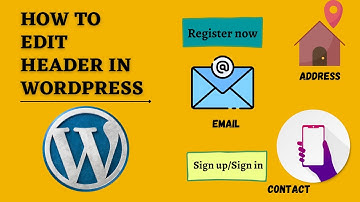 How To Edit Header in WordPress| Beta Editor|2022|WordPress Tutorial for Beginners