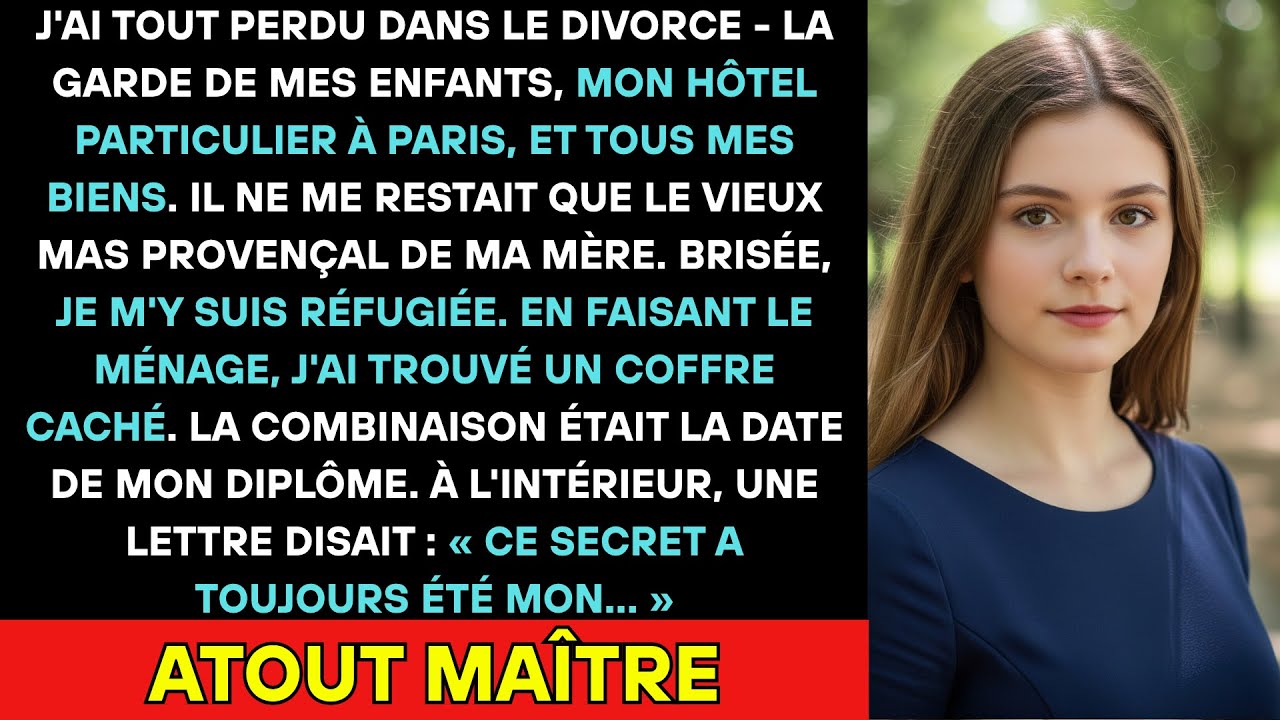 J'ai Perdu Mon Hôtel Particulier Et Mes Enfants Au Tribunal, Jusqu'à Ce Que Cette Lettre Révèle...