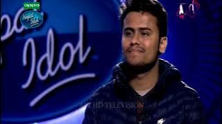 Sujan Chapagain first audition in Nepal Idol