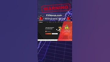⚠️ FXNovus Scam - Withdrawal Issues? Why You Might Not Get Your Money!