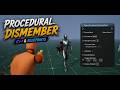 UE5 Procedural DISMEMBER System! | C++ &amp; BLUEPRINTS | Files in PATREON