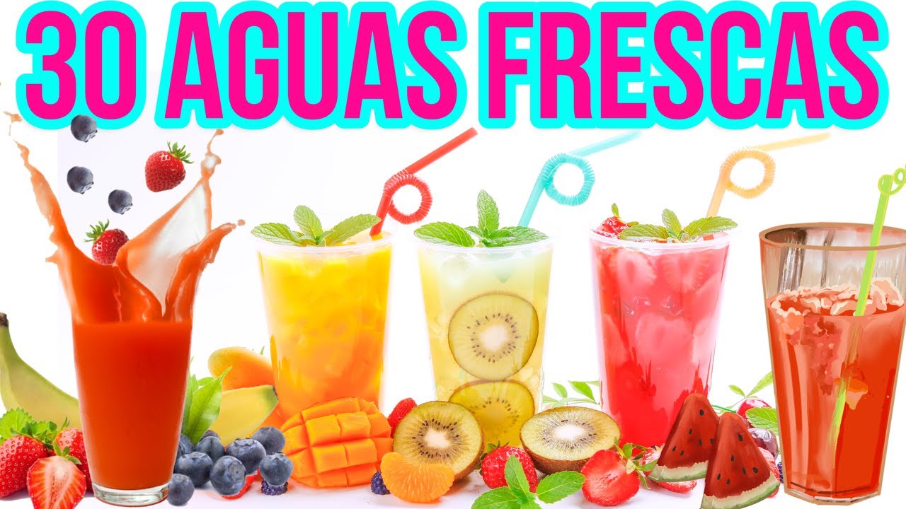 Introducir 71+ imagen recetas para preparar aguas frescas frutas naturales