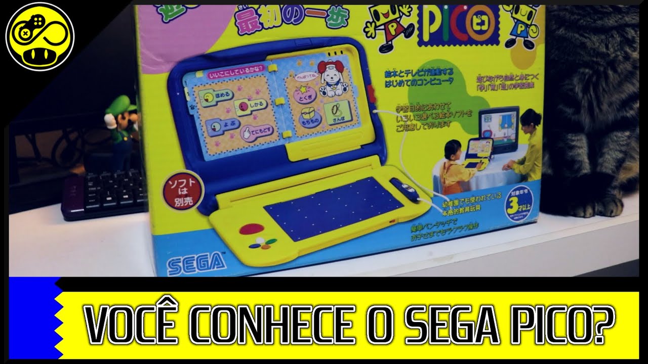 Conheça o Sega Pico - Um console pouco falado da Sega - YouTube