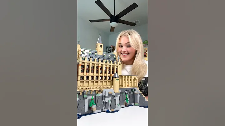 Building Lego Hogwarts #lego #legoharrypotter