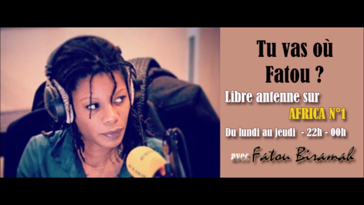 Journaliste Fatou Biramah de l'Africa n1 Tombe Amoureuse de la Voix de