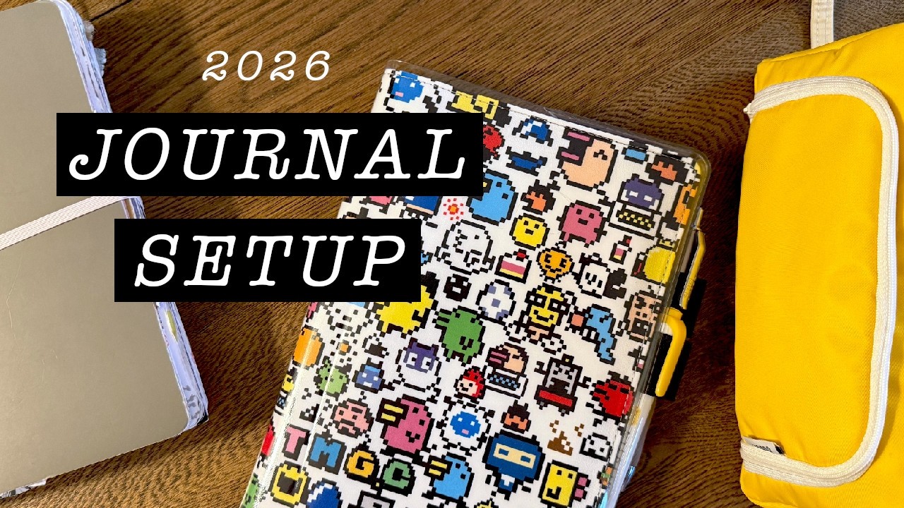 My journal & planner setup for 2026 ✨📔