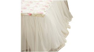 Dust Ruffled Bed Skirts King Size Wrap Around Lace Bed 2021