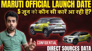 Maruti Official Launch Date 📄 Maruti Brezza Facelift या Maruti Fronx Flex Fuel आयेगी 5 June को 💭