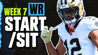 Week 7 WR START/SIT Every Match Up Analysis 🚨 MUST-Play or Bench Players (2026 Fantasy Football)