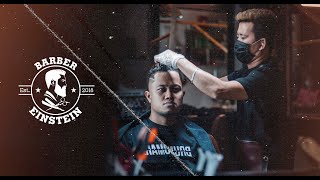 Afternoon Haircut Treatment at Barber Einstein | B-roll | Canon 80d