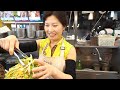 Rice mixed with vegetables-Bibimbap / 온갖 야채 다 넣어서 주는 비빔밥 -  Gwangjang Market / Korean street food
