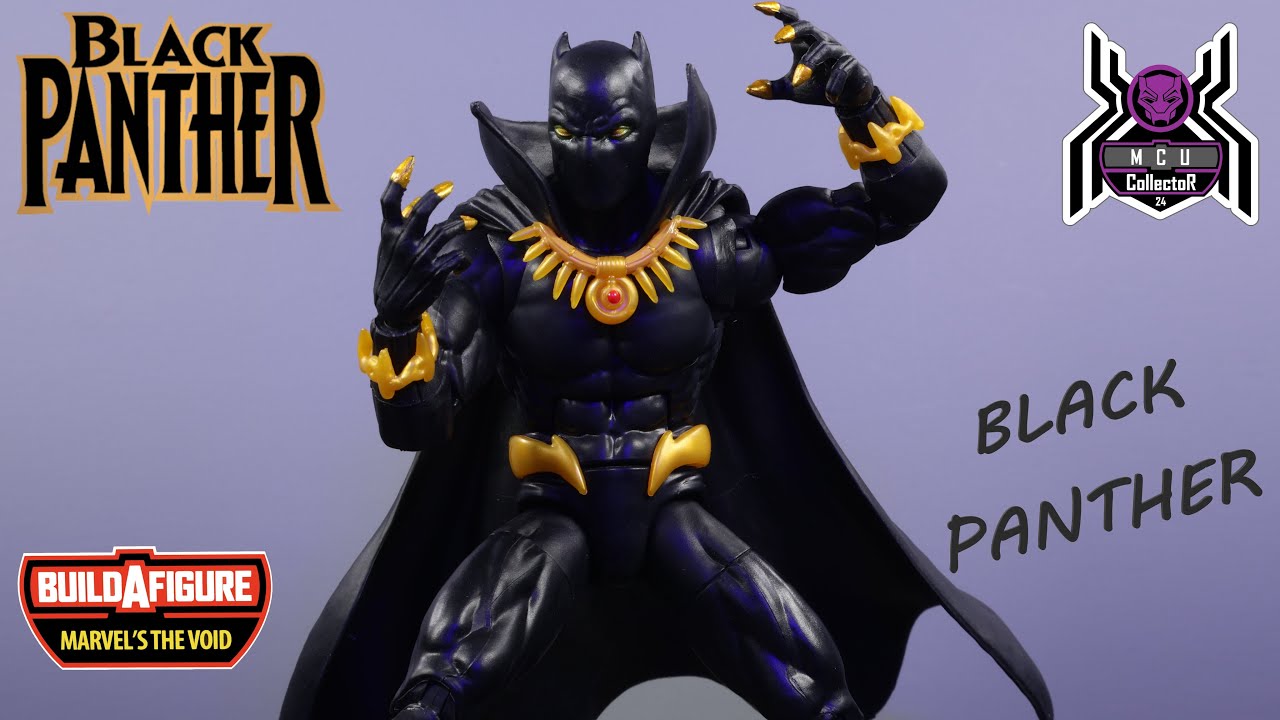 Marvel Legends BLACK PANTHER T'Challa Wakanda Avengers The Void BAF Wave Comic Figure Review