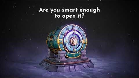 The Vault: Logic Puzzle Box - Are you smart enough to open it? (Landscape 30s)