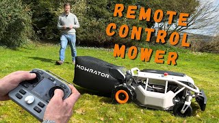 Remote Control Or Robotic Lawn Mower? We REVIEW the NEW Mowrator 21' Standard