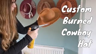 Burning a Cowboy Hat