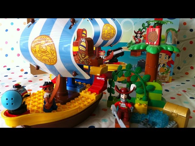 LEGO duplo Pirate Jake and Neverland Pirates with Captain Hook