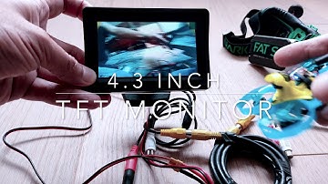 4.3 inch TFT monitor