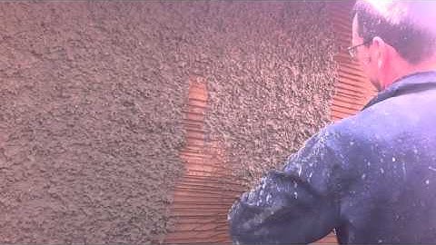 Rough casting in church stretton Shropshire matt and ray