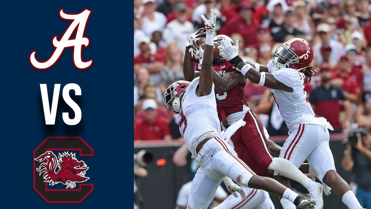 Week 3 2019 2 Alabama vs South Carolina Full Game Highlights 9/14/2019