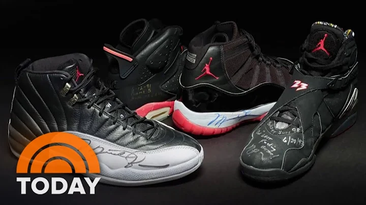 Championship sneakers worn by Michael Jordan up for sale