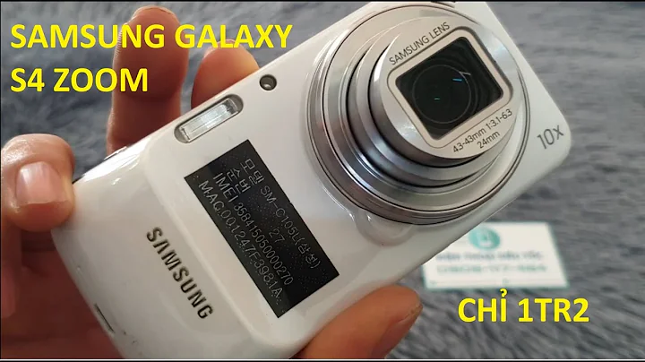 SAMSUNG GALAXY S4 ZOOM- SMARTPHONE 4G LAI MÁY ẢNH CHUYÊN NGHIỆP. CHỈ 1TR2