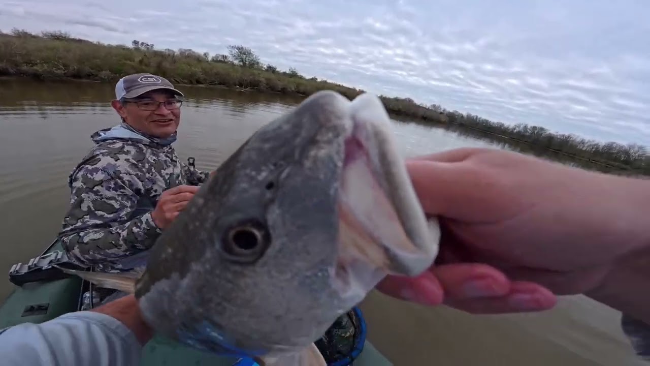 President's Day Catch, Clean and Cook. Quick morning Redfish extravaganza in the Sea Eagle FSK16!