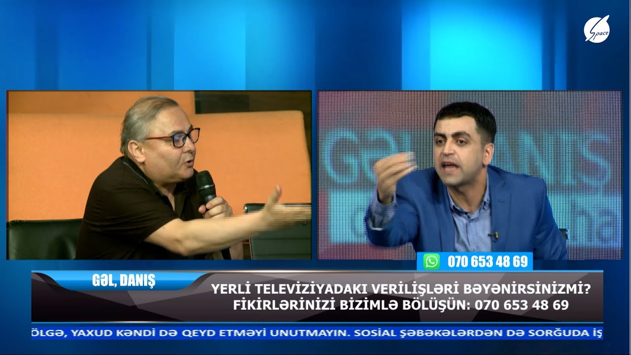 Amil Xəlil: Həmin o biyabırçı verilişdə sən iştirak etmisən! - Gəl, Danış