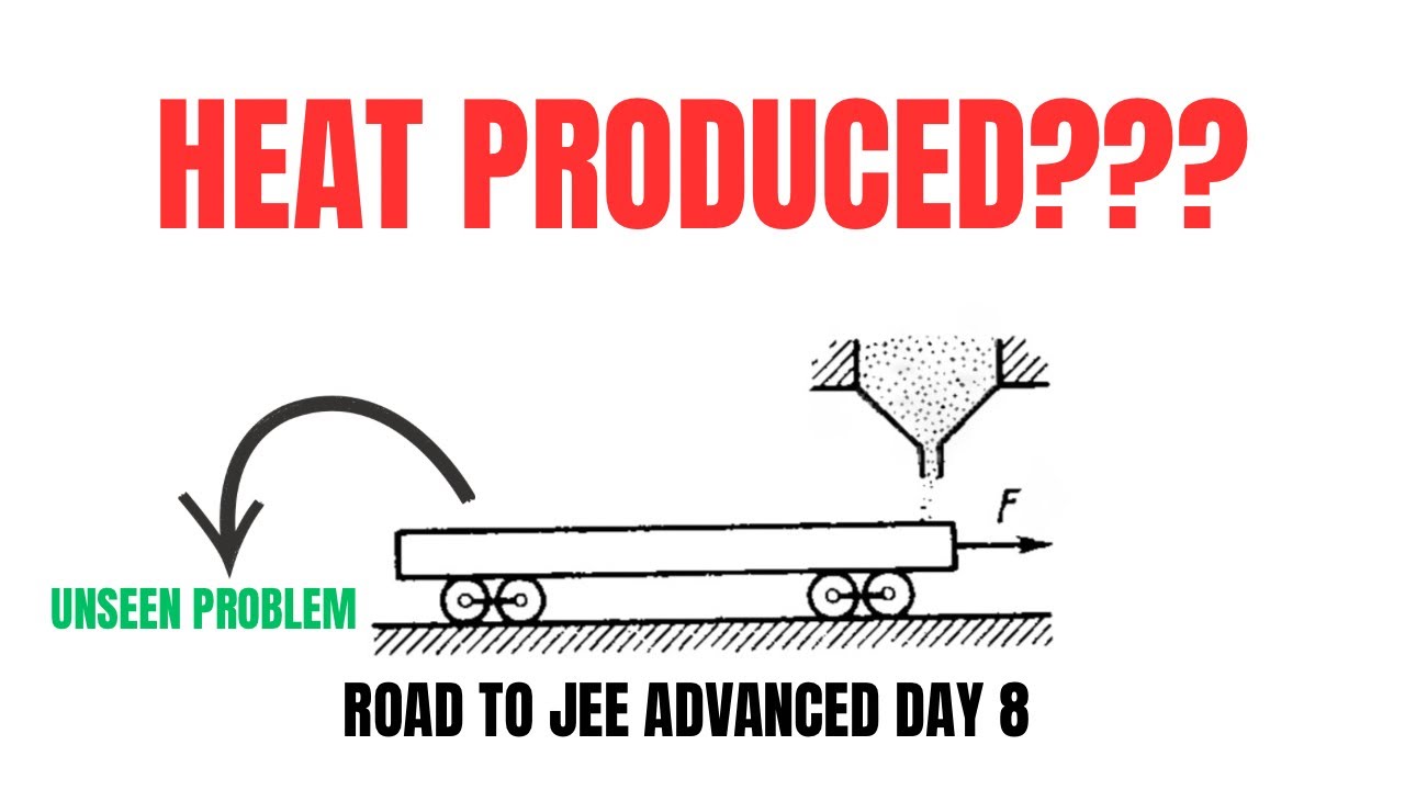 UNSEEN AND CONCEPTUAL PROBLEM ON VARIABLE MASS SYSTEM | HEAT GENERATED | JEE 2026