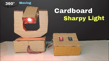 How To Make Mini Sharpy  Light  With TorchLight And Cardboard  || Simple  Mini Sharpy Light  At Home