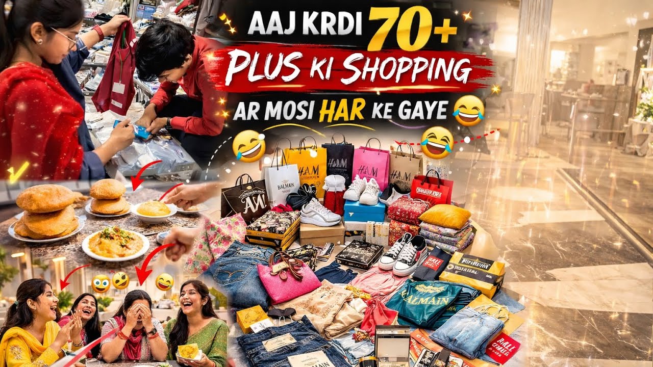 Shopping + Masti + Family Time ❤️ | Epic Vlog