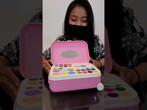 Unboxing make up koper little ponny lengkap banget!!!