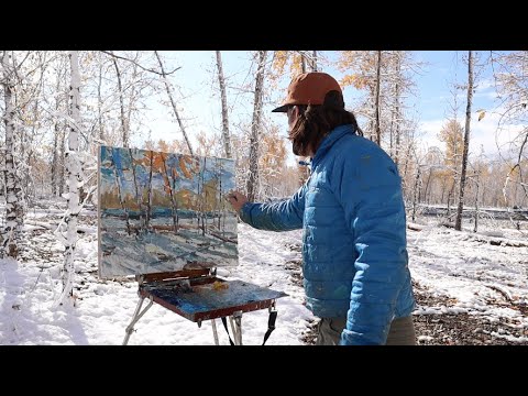 Video: Anatómia Krajiny: Stromy V Plein Air Painting